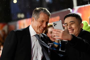 LONDON, ENGLAND - MARCH 23: Hugh Grant attends the "Dungeons & Dragons: Honour Among Thieves" UK Premiere at Cineworld Leicester Square on March 23, 2023 in London, England. (Photo by Joe Maher/Getty Images)