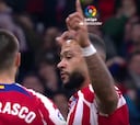 Para esto vino, para meter goles y qué golazo: tremendo lo de Memphis