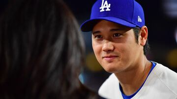 Ohtani conectó el primer cuadrangular con los Dodgers en el triunfo del miércoles por la noche.