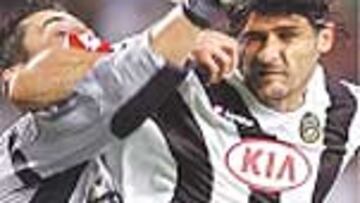 Así marcó Iaquinta el 1-0.