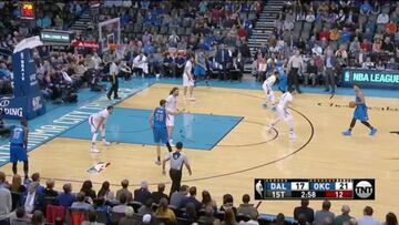 Resumen del Oklahoma City Thunder-Dallas Mavericks de la NBA