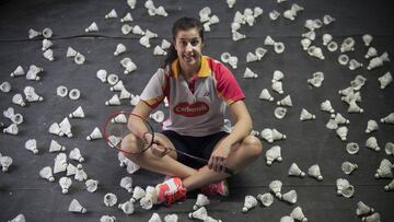 Spaniard Carolina Mar&iacute;n, badminton&#039;s number one, looks to defend her title at the All England Championships.