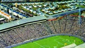 <b>130.000 ESPECTADORES. </b>Vista aérea de Hampden Park en la final de la Copa de Europa de 1960.