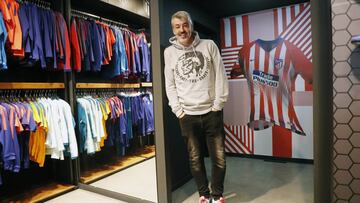 Oscar Fernández, entrenador del Atlético B.