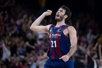 Alex Abrines, alero del Barcelona.