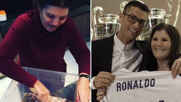 La madre de Cristiano, Dolores Aveiro, sorprende con su rara forma de cocinar. Foto: Instagram