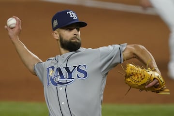 Nick Anderson, quien entró a relevar a Blake Snell, fue el responsable de la derrota de los Rays. Lanzó solo un tercio de entrada, toleró una carrera y permitió la voltereta de los Dodgers.