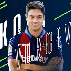 El Levante hace oficial el fichaje de Vukcevic hasta 2022