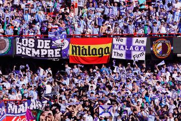 Gran imagen de la afici¨®n malaguista.