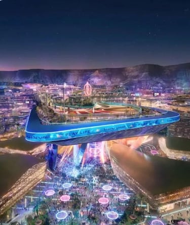 Qiddiya, la futura ‘smart city’ de Arabia Saudí, tendrá sabor español: Fórmula 1, parque de atracciones, estadio de fútbol