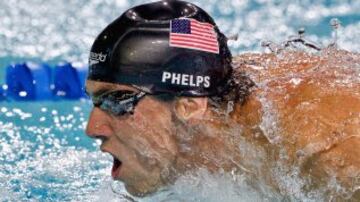 Michael Phelps el Dios del agua.