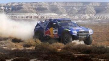 Carlos Sainz, virtual ganador tras un accidente del líder