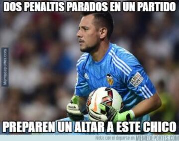 Los mejores memes sobre los penaltis parados de Diego Alves