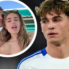 El tiktok de Nico Paz con su novia que ya es viral