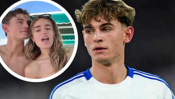 El tiktok de Nico Paz con su novia que ya es viral