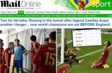 Portadas de la prensa extranjera