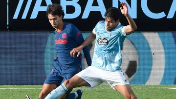 Jo&atilde;o F&eacute;lix, durante el partido contra el Celta. 