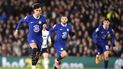 Joao Félix, en un partido con el Chelsea.