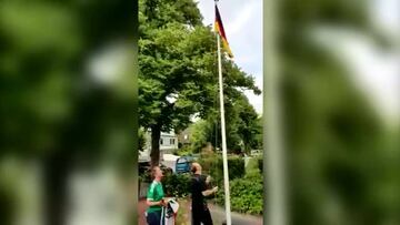 ¡Aplausos! El gesto alemán con la bandera mexicana