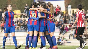 20/11/16 FUTBOL FEMENINO 
 PARTIDO PRIMERA DIVISION LIGA IBERDROLA 
 CIUDAD DEPORTIVA DE JONA GAMPER 
 BARCELONA - ATHLETIC DE BILBAO