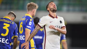 La Roma deja a Dzeko en el banquillo y empata en Verona