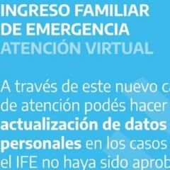 Atención Virtual ANSES: cómo modificar datos y hacer reclamos del IFE