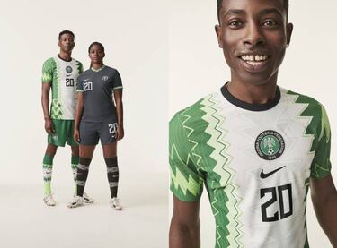 People are loving Nigeria's new jersey... and it's clear to see why