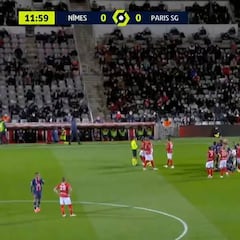 Debut de Rafinha con el PSG y a los 12' ocurre este despropósito: se espera sanción de época