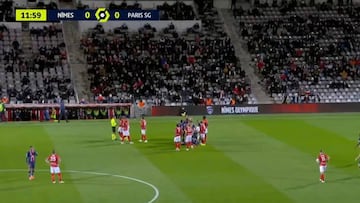 Debut de Rafinha con el PSG y a los 12' ocurre este desprop車sito: se espera sanci車n de 谷poca