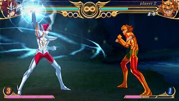 Captura de pantalla - Saint Seiya Omega Ultimate Cosmos (PSP)