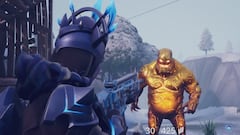 Desafío de Tormenta de Hielo de Fortnite - Destruye brutos de hielo dorados