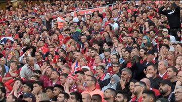 Bale silenció Anfield con su golazo: parecía un funeral