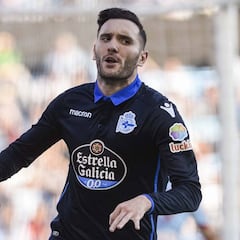 Ni un derbi sin piques: Lucas Pérez y su polémica celebración
