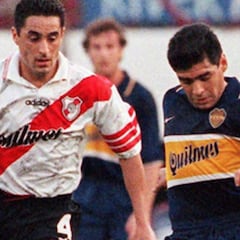 20 años del último partido profesional de Maradona