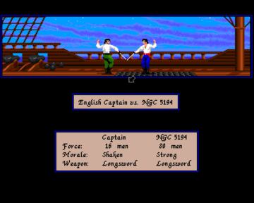 Captura de pantalla - Sid Meier&#039;s Pirates! (C64)