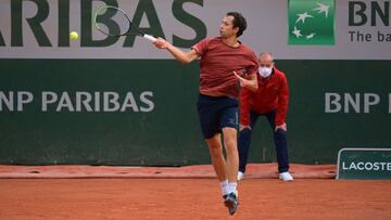 Daniel Galán, eliminado en primera ronda de Roland Garros