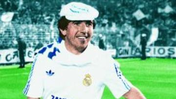 <b>ÉXITOS. </b>Juanito ganó cinco Ligas, dos Uefas y dos Copas en el Madrid.