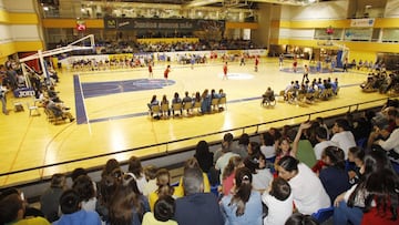 El Magariños durante un encuentro del equipo femenino.