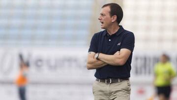 Alberto González durante un partido.