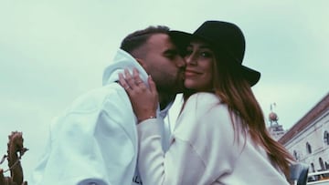 Borja Mayoral presenta en Venecia a su novia Cristina Porta, periodista deportiva