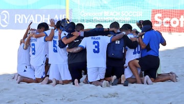 El Salvador se calificó a semifinales del Campeonato de Concacaf de Fútbol Playa al terminar con paso perfecto y espera rival para buscar su boleto.