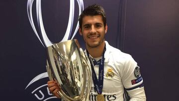 Morata será presentado el lunes en el Santiago Bernabéu