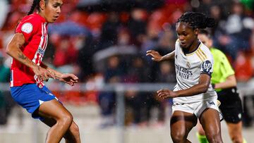Linda Caicedo en el Atlético - Real Madrid