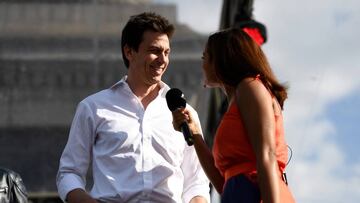 Toto Wolff, en Londres. 