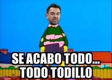 Los memes, demoledores con el Barcelona y Xavi