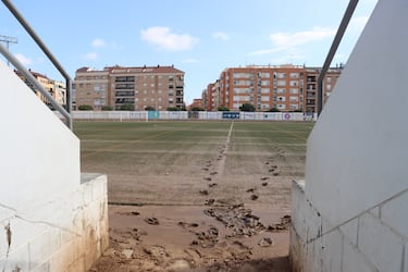 Campos de desguace, hasta aqu lleg la riada