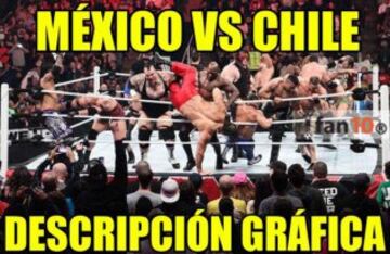 Chicharito salvó la noche del 'Tri' y se llevó los memes contra Chile