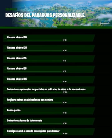 Desafíos del Paraguas Personalizable
