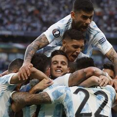 Italia 0-3 Argentina: resumen, goles y resultado del partido