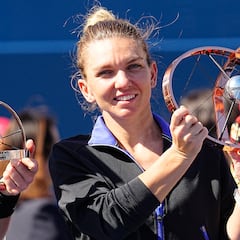 Halep, triple campeona tras frustrar a Haddad Maia